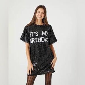 Forever 21 | Dresses | Forever 2 Its My Birthday Sequin Mini Dress Black Large | Poshmark Forever 21 | Dresses | Forever 2 Its My Birthday Sequin Mini Dress Black Large | Poshmark